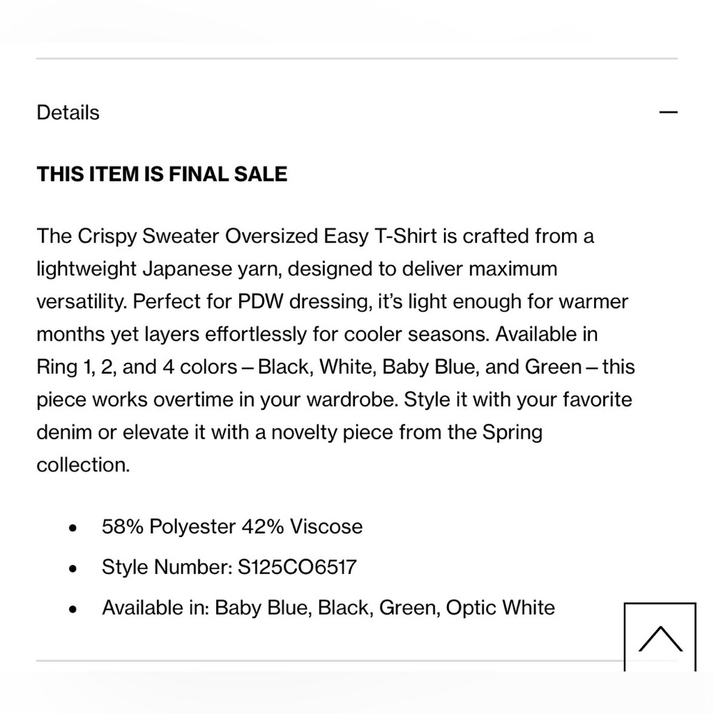 Tibi Crispy Sweater Oversized Easy T-Shirt - Picture 12 of 13
